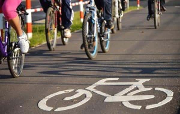 Bicycles on Road