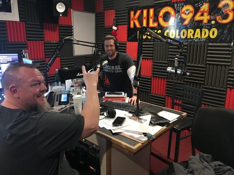 David McDivitt in KILO 94.3 Colorado Studio