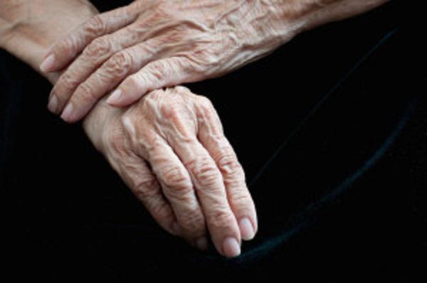 Elderly Woman with Nurse