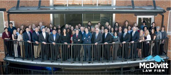 McDivitt Colorado Law Firm Team Photo