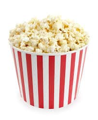 bowl of popcorn